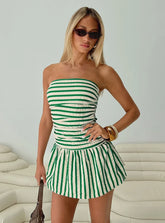 Montebello Strapless Mini Dress Multi Tall