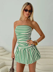 Montebello Strapless Mini Dress Multi Tall