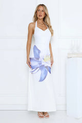 Dear Dahlia Maxi Dress White