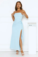 City Drift Strapless Maxi Dress
