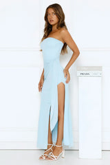 City Drift Strapless Maxi Dress