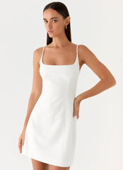 Caelia Mini Dress - White