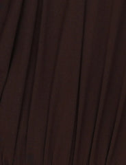 Evanna Mini Dress - Brown : Chocolate