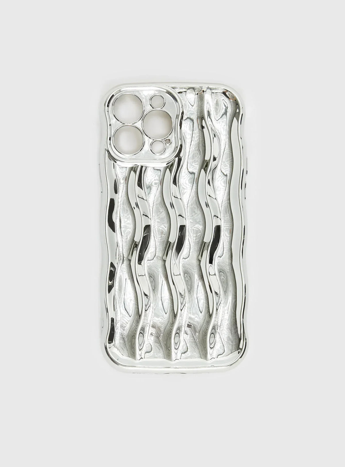 Keep Talking iPhone Case Silver