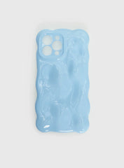 Wispy iPhone Case Blue