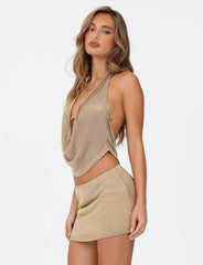 Makena Two-Piece Top 2.0 - Gold