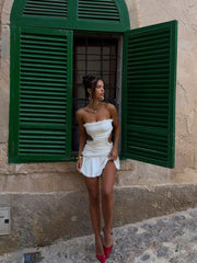Liu Mini Dress Ivory