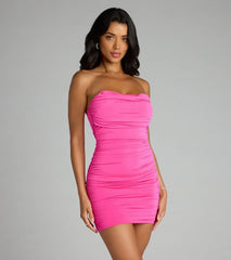 Double Takes Tube Mini Dress