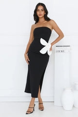 Elisandra Strapless Midi Dress