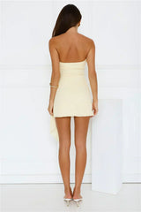 Island Horizon Strapless Mini Dress